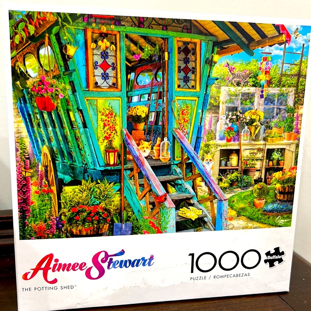 Aimee Stewart 1000 piece puzzle. Buffalo Games.